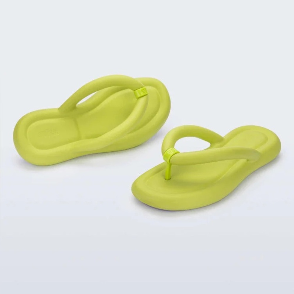 Melissa | Neon Green Sandals